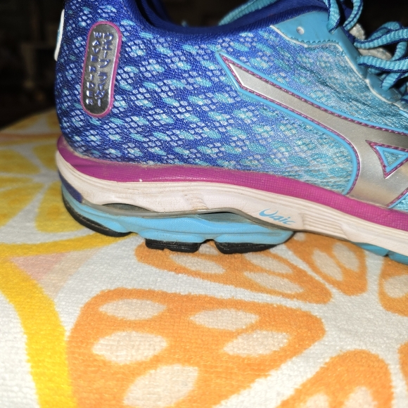 Mizuno Wave Rider blue size 6 Size 10.5 Womens - Picture 11 of 11
